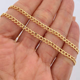 Cuban Links 5.4gr / 25 3/4 in / 18K Gold +1 $
