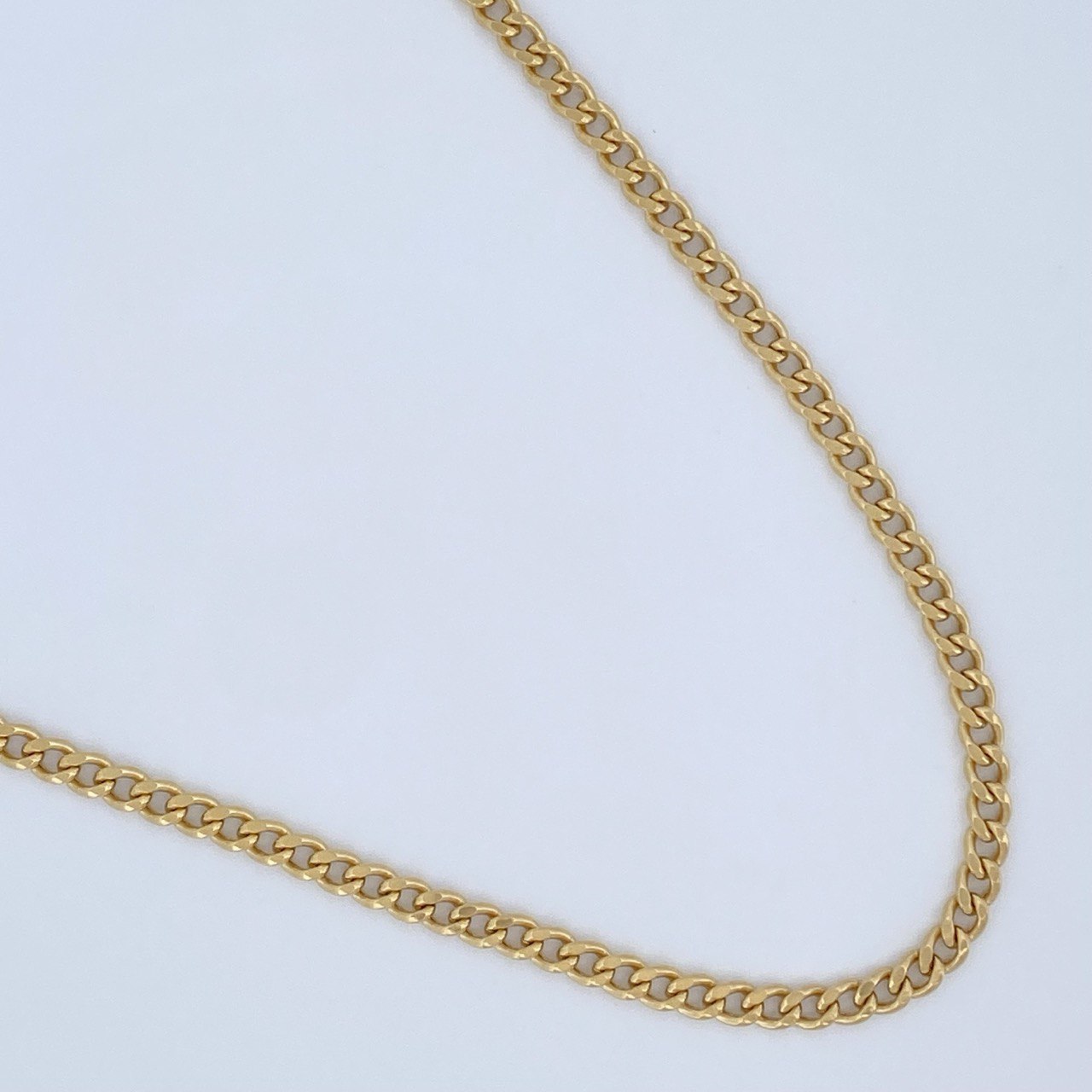 Cadena Cubana 12.45gr / 25 1/2 in / Oro Amarillo +1 18K $