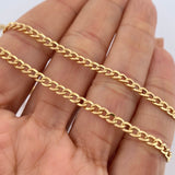Cuban Links 5.25gr / 25 3/4 in / 18K Gold +1 $