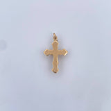 Dije Cruz Cristo 1.6gr / 2.9cm / Oro Amarillo 18K &