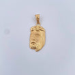 Pendant Jesus Face 2.1gr / 3.5cm / 18K Yellow Gold &