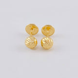 Topos Bola Diamantada 0.55 g / in / 5 mm Oro Amarillo 18K