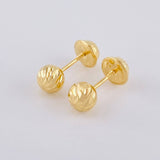 Topos Bola Diamantada 0.55 g / in / 5 mm Oro Amarillo 18K