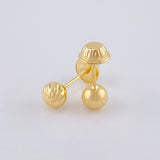 Topos Bola Diamantada 0.55 g / in / 5 mm Oro Amarillo 18K
