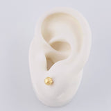 Topos Bola Diamantada 0.55 g / in / 5 mm Oro Amarillo 18K