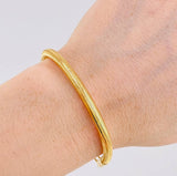 Pulso Flexible Cajon 2.2 g / 7 in / 4.1 mm Oro Amarillo 18K