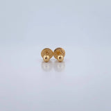 Topos Bola 0.35 g / in / 3 mm Oro Amarillo 18K