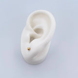 Topos Bola 0.35 g / in / 3 mm Oro Amarillo 18K