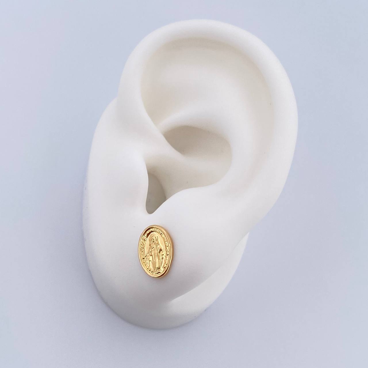Topos Virgen Milagrosa 0.55gr / Oro Amarillo 18K $