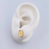 Topos Virgen Milagrosa 0.55gr / Oro Amarillo 18K $