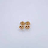 Topos Corazon 0.5gr / Bordado Oro Amarillo 18K &