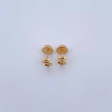 Topos Signo Peso 0.45gr / Liso Oro Amarillo 18K &