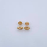 Topos GC 0.65gr / 7.1mm Diamantado Oro Amarillo 18K &