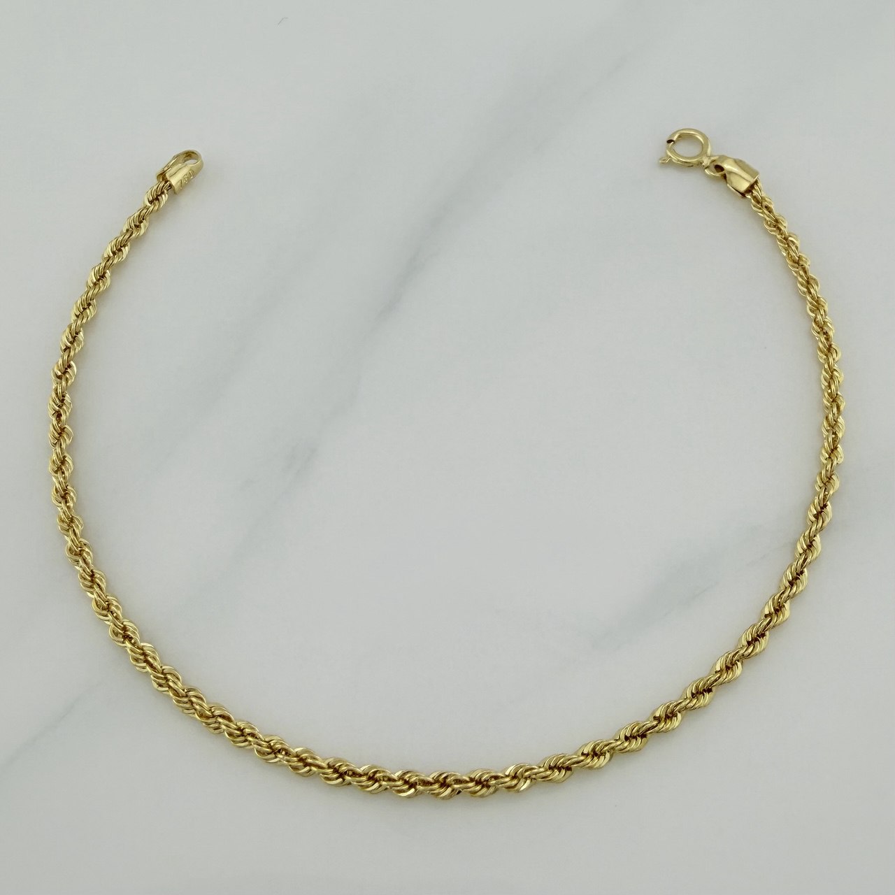 Pulso Lazo 1.25 g / 7 1/4 in / 2.22 mm Oro Amarillo 18K