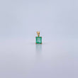 Pendant Pendant 0.85gr / 1.1cm / Emerald 97 Pts 18K Yellow Gold (Jewel) &