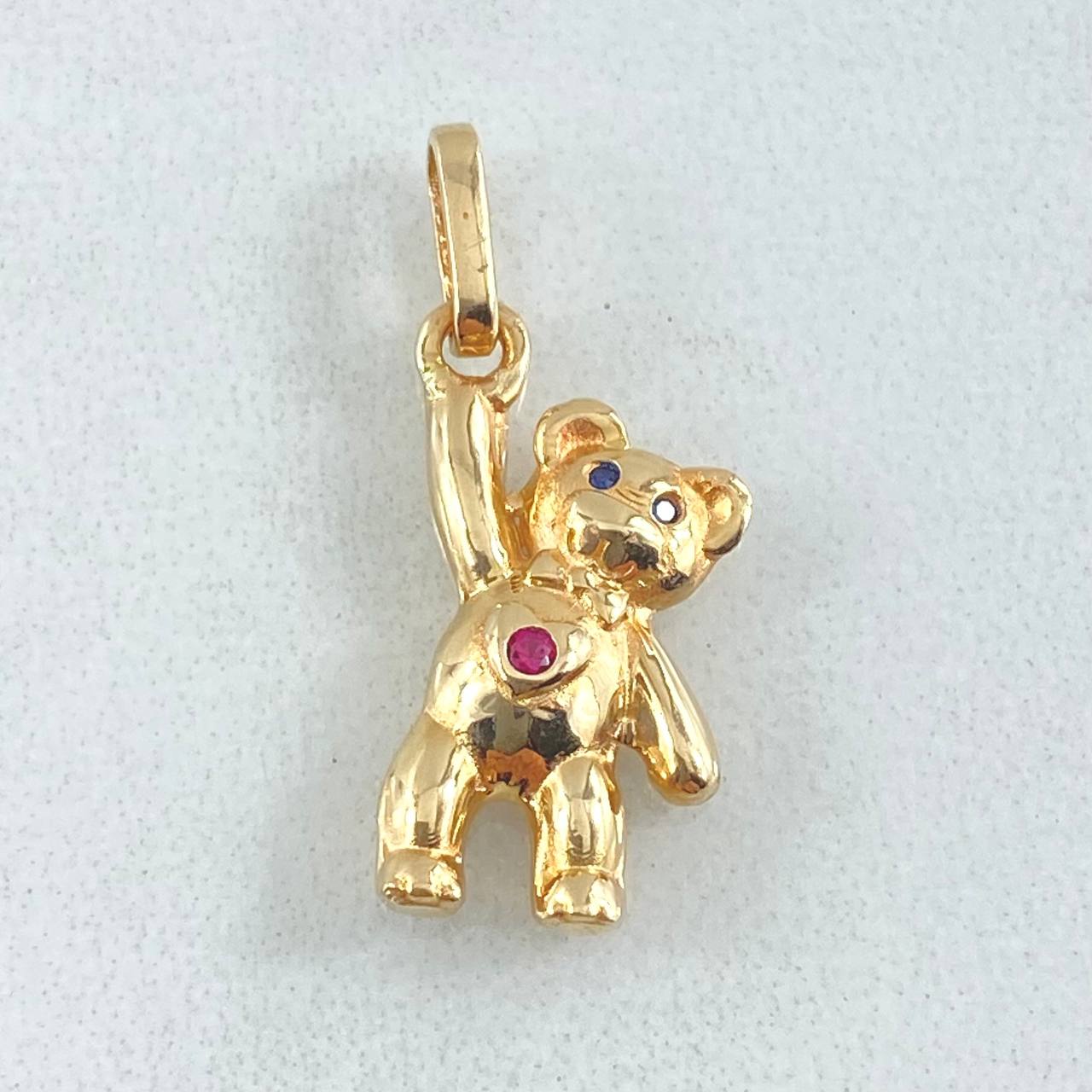 Pendant Bear Thumbs Up 1.95gr / 2.4cm / 18K Gold ©