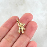 Pendant Bear Hand Up 1.85gr / 2.4cm / 18K Gold ©