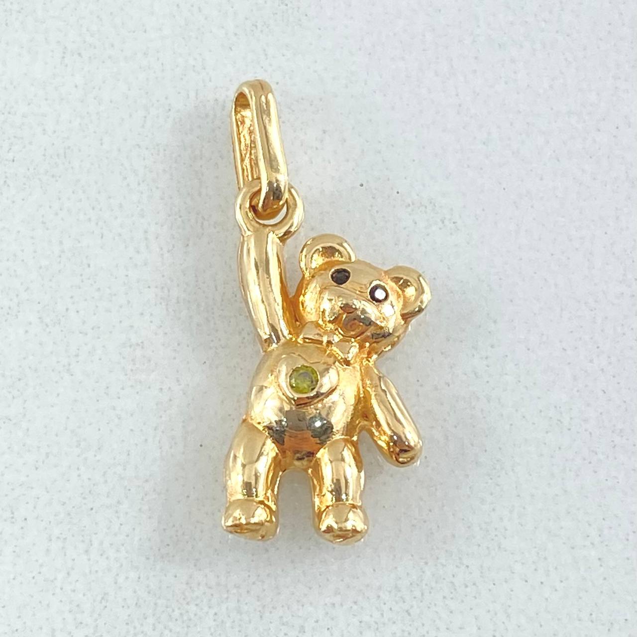 Pendant Bear Hand Up 2gr / 0.9in / 18K Gold ©