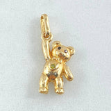 Pendant Bear Hand Up 2gr / 0.9in / 18K Gold ©