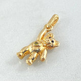 Pendant Bear Hand Up 2gr / 0.9in / 18K Gold ©