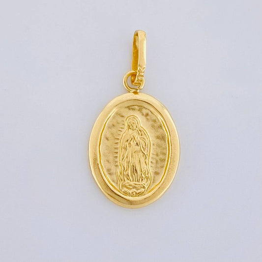 Dije Virgen Guadalupe 0.65 g / 3/4 in Oro Amarillo 18K