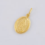 Dije Virgen Guadalupe 0.5 g / 3/4 in Oro Amarillo 18K