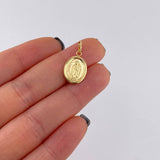 Dije Virgen Guadalupe 0.5 g / 3/4 in Oro Amarillo 18K
