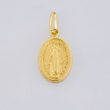 Dije Virgen Milagrosa 0.7 g / 3/4 in Oro Amarillo 18K