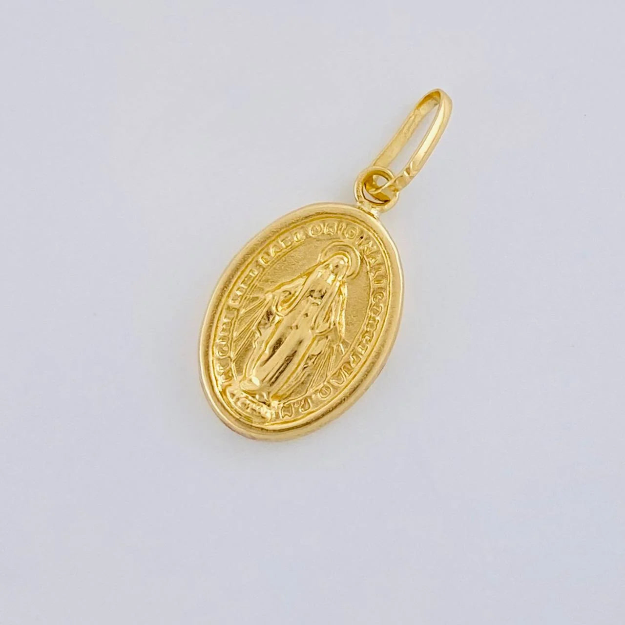 Dije Virgen Milagrosa 0.7g / 3/4 in Oro Amarillo 18K