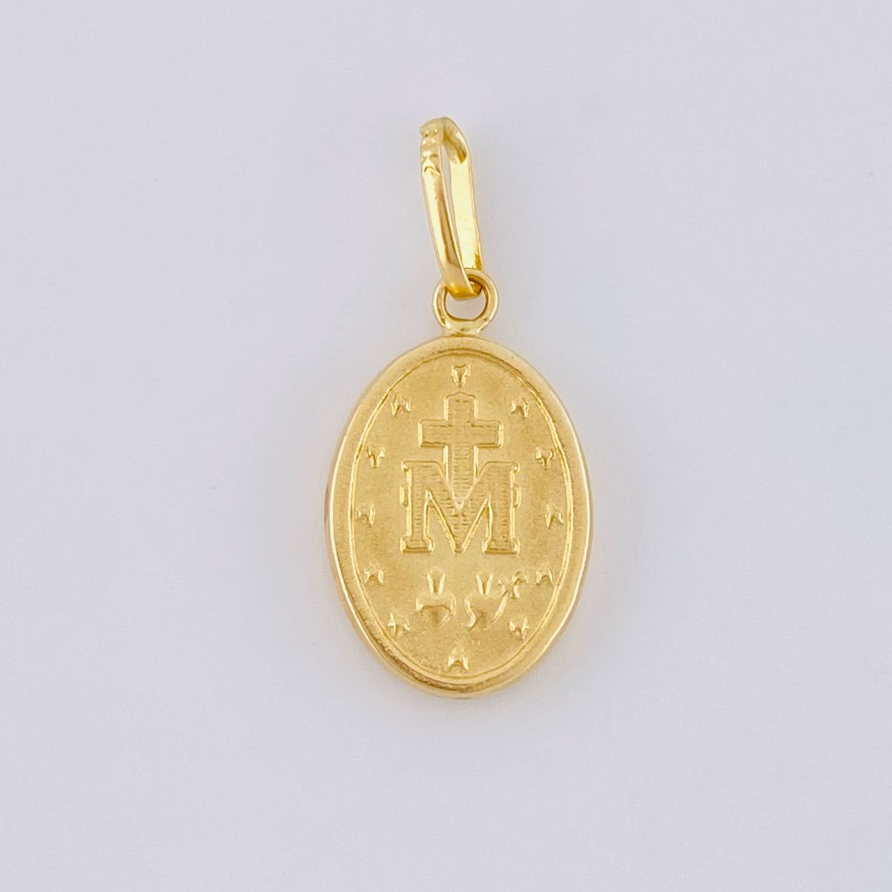 Dije Virgen Milagrosa 0.7 g / 3/4 in Oro Amarillo 18K