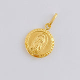 Dije Virgen Guadalupe Mate 0.6 g / 3/4 in Oro Amarillo 18K
