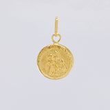 Dije Virgen Del Carmen 0.55 g / 3/4 in Oro Amarillo 18K