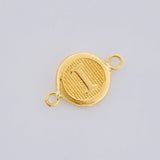 Herraje Letra I 0.35g / 1/2 in Oro Amarillo 18K