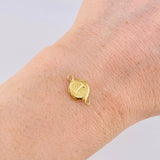 Herraje Letra I 0.35g / 1/2 in Oro Amarillo 18K