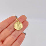 Dije San Miguel Arcangel 1.4 g / 3/4 in Oro Amarillo 18K