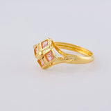 Anillo Rombo Imperial 1.8 g / T8 1/2 Oro Amarillo 18K