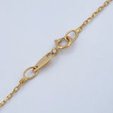 Cadena Aro Seguido 1.35gr / 18 in / 1mm Oro Amarillo +3 18K %