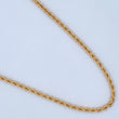 Rope Chain 8.65gr / 23 3/4 in / 18K Gold +3 &