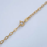 Cadena Aro Seguido 3.3gr / 17 3/4 in / Oro Amarillo +3 18K &