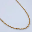 Cadena Veneciana Trenzada 3.15gr / 17 3/4 in / Oro Amarillo +3 18K &