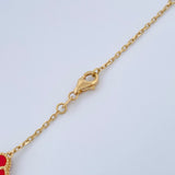 Cadena Trebol Aro Seguido 6.4gr / 16,3-4,18 / Oro Amarillo +4 18K &