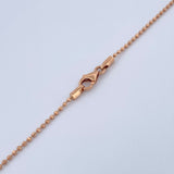 Military Diamond Cut Chain 3gr / 19 3/4 in / 18K Rose Gold +3 &