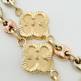 Pulso GC Trebol Doble Faz 5.35gr / 7 3/4 in / 10.3mm Tres Oros 18K