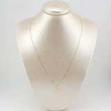 Set Cadena y Dije Veneciana + Virgen Milagrosa 1.25gr / 17 3/4 in / 0.6mm Oro Amarillo 18K