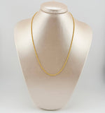Cadena Lazo 1.6gr / 17 3/4 in / 1.6mm Oro Amarillo +3 18K