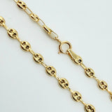 Cadena GC 5.2gr / 19 3/4 in / 3.3mm Oro Amarillo 18K