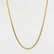 Cadena Cubana 7.55gr / 23 1/2 in / 2.9mm Oro Amarillo +1 18K