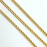 Cadena Cubana 7.55gr / 23 1/2 in / 2.9mm Oro Amarillo +1 18K