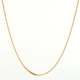 Cadena China 2.95gr / 23 1/2 in / 1.3mm Oro Amarillo +1 18K