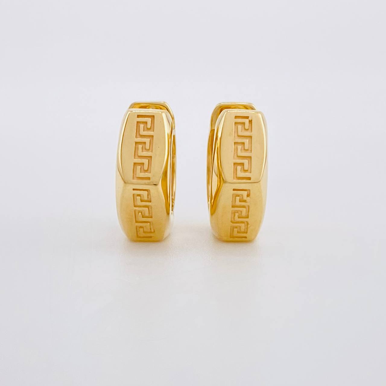 Candongas Tribal 3.9g / 1/2 in Oro Amarillo 18K